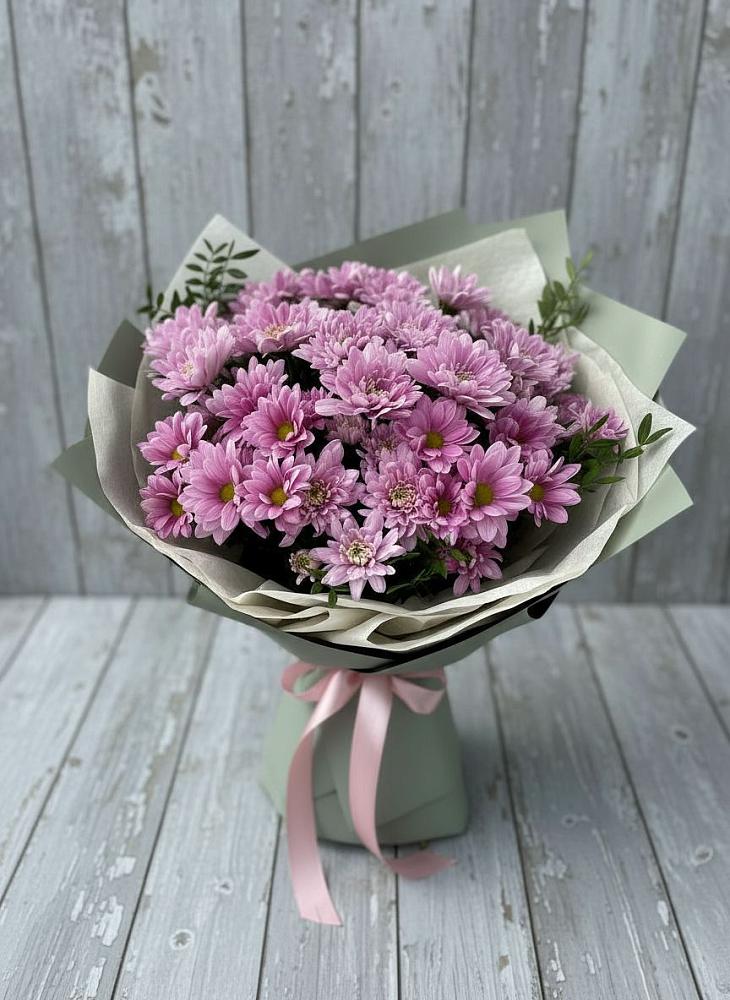 Букет цветов из: Хризантемы в Красном-на-Волге