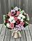 Букет цветов из: Альстромерии, Гвоздики, Розы и Хризантемы в Красном-на-Волге