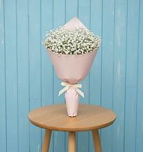 Букет цветов из:  Гипсофила в Красном-на-Волге