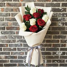 Букет цветов из:  Розы в Красном-на-Волге