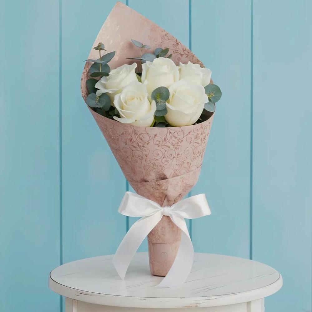 Букет цветов из: Розы в Красном-на-Волге