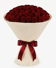 Букет 101 Бордовая роза Блэк Бакарра #REPLACE_PRED# Красном-на-Волге