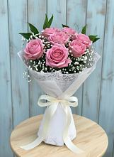 Букет цветов из:  Розы в Красном-на-Волге