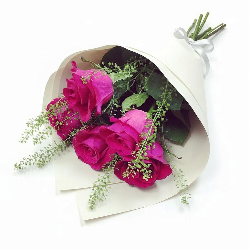 Букет цветов из: Розы в Красном-на-Волге