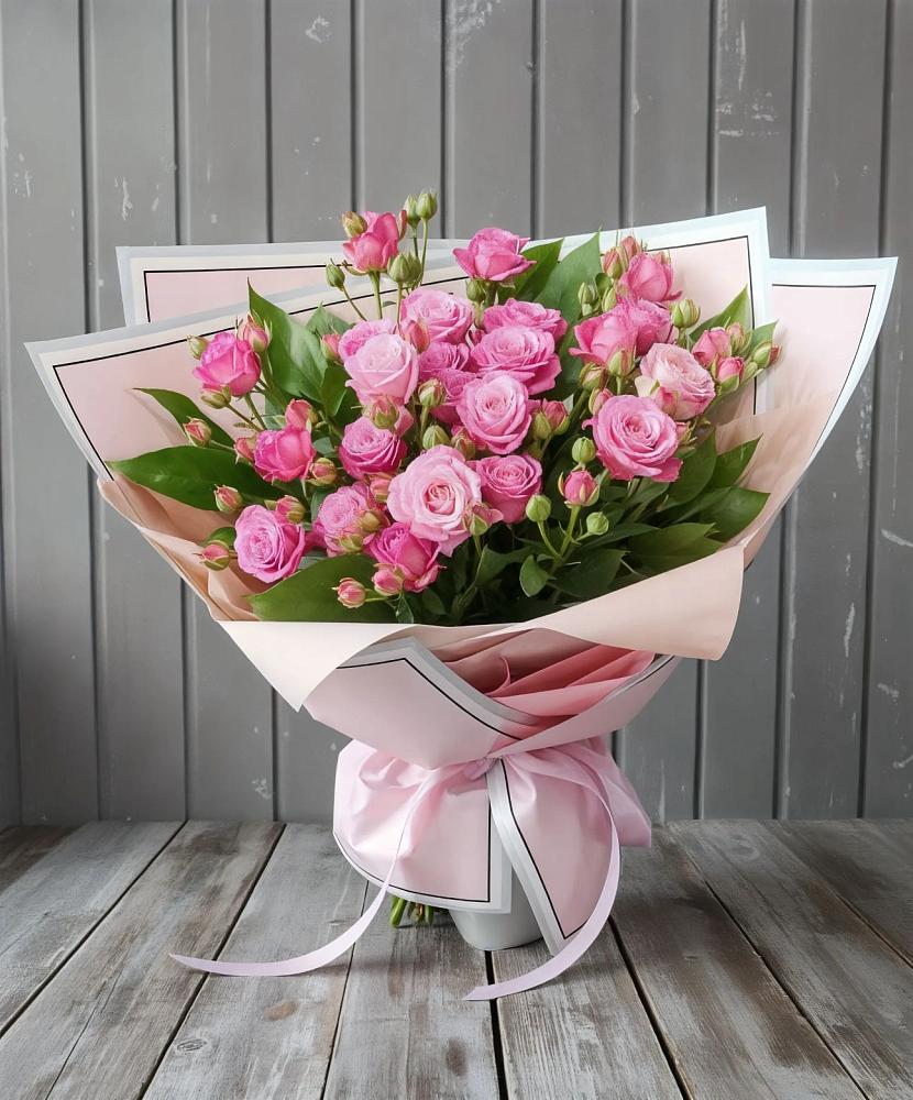 Букет Розовый кустик в Красном-на-Волге