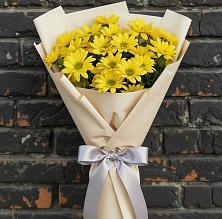 Букет цветов из:  Хризантемы в Красном-на-Волге