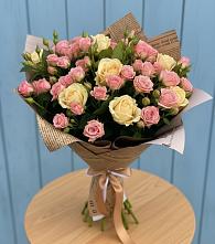Букет цветов из:  Розы #REPLACE_PRED# Красном-на-Волге