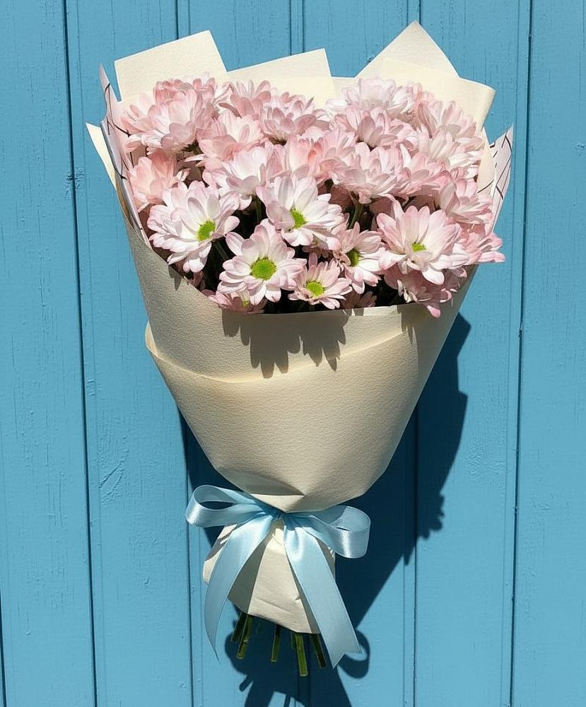 Букет цветов из: Хризантемы в Красном-на-Волге