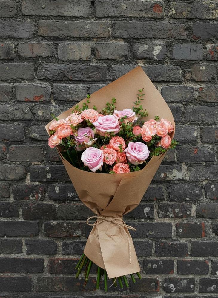 Букет цветов из: Розы в Красном-на-Волге