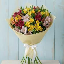 Букет цветов из:  Альстромерии в Красном-на-Волге