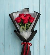 Букет цветов из:  Розы в Красном-на-Волге