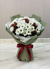 Букет цветов из:  Хризантемы в Красном-на-Волге