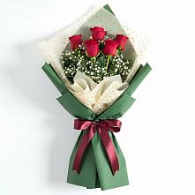 Букет цветов из:  Розы #REPLACE_PRED# Красном-на-Волге
