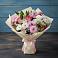 Букет цветов из: Хризантемы, Альстромерии и Розы в Красном-на-Волге